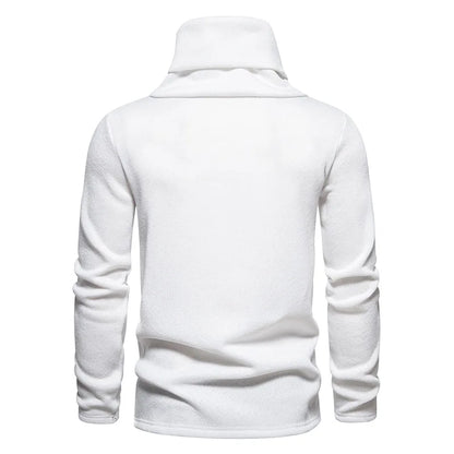 New 2025 Men's Thick Warm Sweaters Vintage Trend Knit Pullovers Man Turtleneck Sweater Soft Casual Knitwear Sweater for Men Tops.