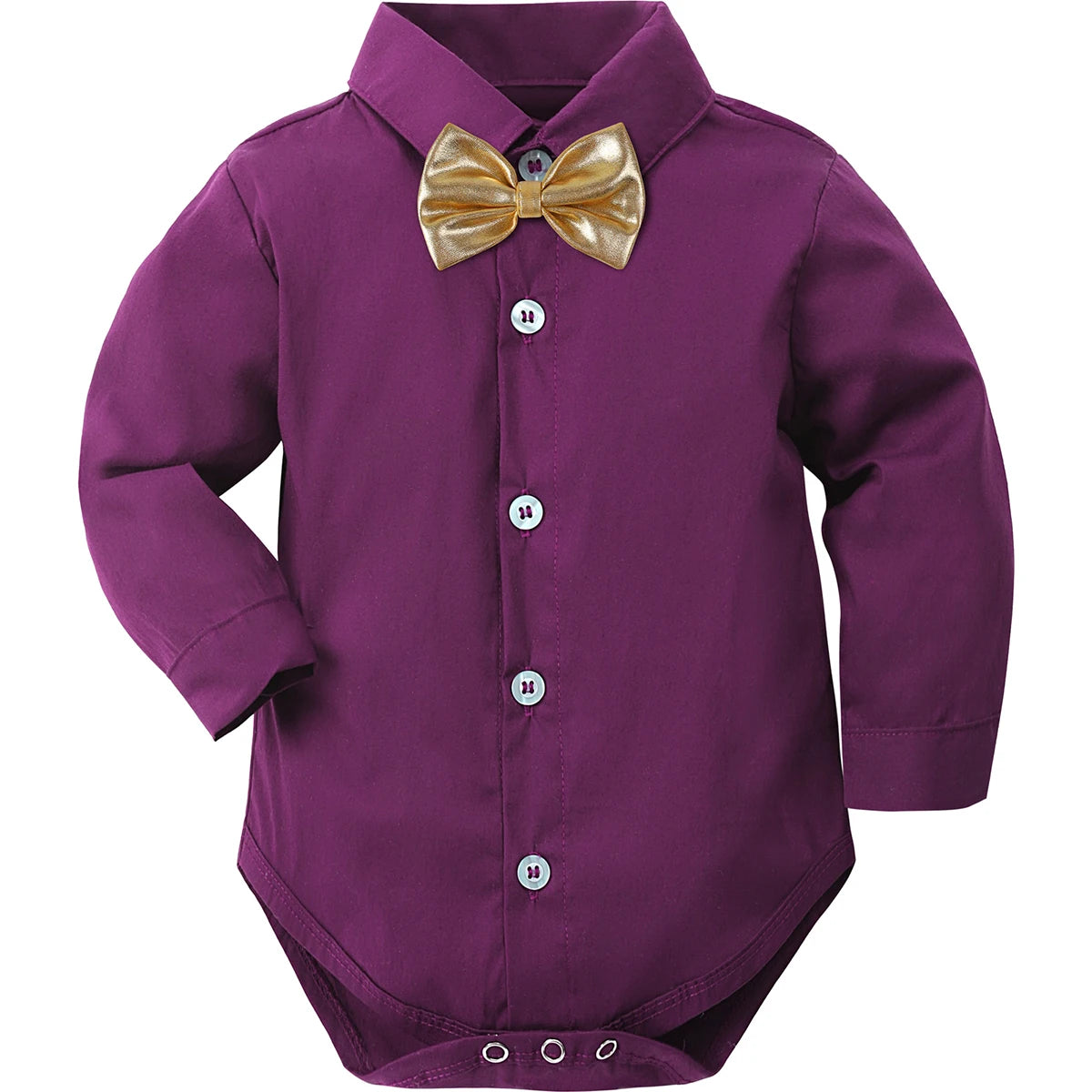 Baby Jungen Kleid Hemd Neugeborenen Taufe Body Säugling Hochzeit Taufe Weihnachten Formale Einteilige Herren Party Strampler.