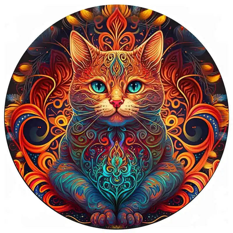 Giraffe Wooden Animal Puzzle Medium Difficulty Wood Jigsaws for Kids Adults Dragonfly Jigsaw Interesting Intelligent Toys.