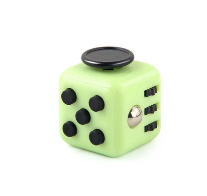 Solid Color Fidget Decompression Dice for Release Stress Autism Anxiety Relieve Adult Kids Stress Relief Anti-Stress Fingertip.