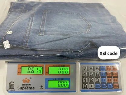 High Waist Wide Leg Denim Jeans Women's Spring 2025 Design Sensation Elegant No Stretch Comfortable Fit Female Fashionable.