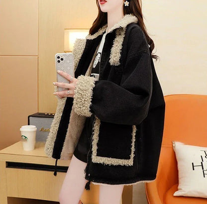 Lässige Damen-Jeansmäntel 2025, Neuheiten, warmer Winter, kalte Damen-Jeansjacken, kostengünstige koreanische Bewertungen, viele Kleidungsmodelle.