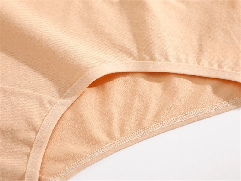 6Pcs Cotton Letter Belt Underwear for Women Sexy Breathable Low Waist Briefs Female Solid Stretch Lingerie Casual Sports Panties.