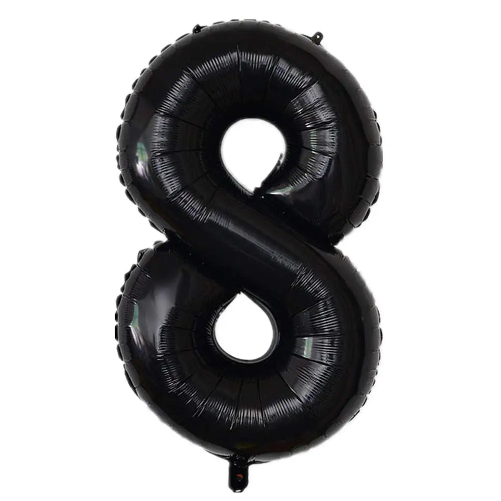 32 Zoll Regenbogen-Farbverlaufs-Zahlen-Folienballon 1-9 für Kindergeburtstag, Party-Dekoration, Babyparty, Brautparty, weitere Optionen verfügbar