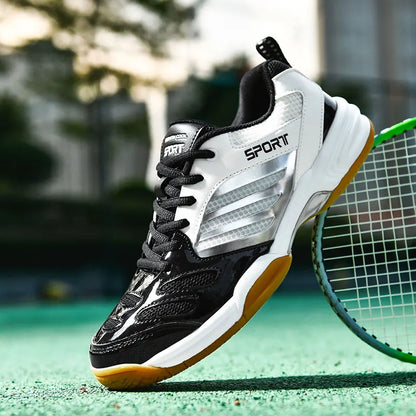 Badminton Shoes Court Tennis Sneakers for Training Volleyball Indoor Outdoor Professional Men Women Breathable Sport Big Size.