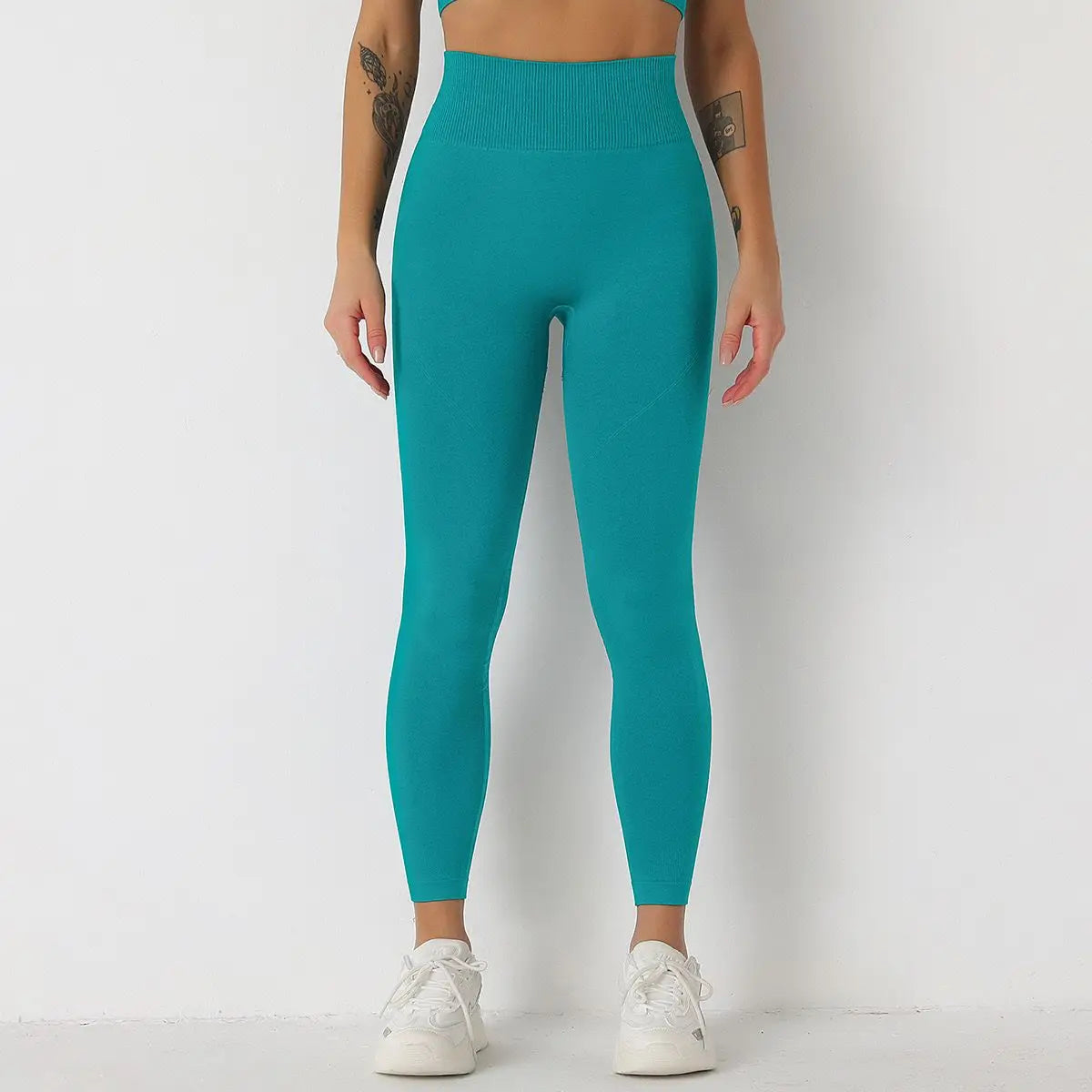 Seamless Sports for Women Yoga  Workout Fitness Wear High Waist Leggings Gym.