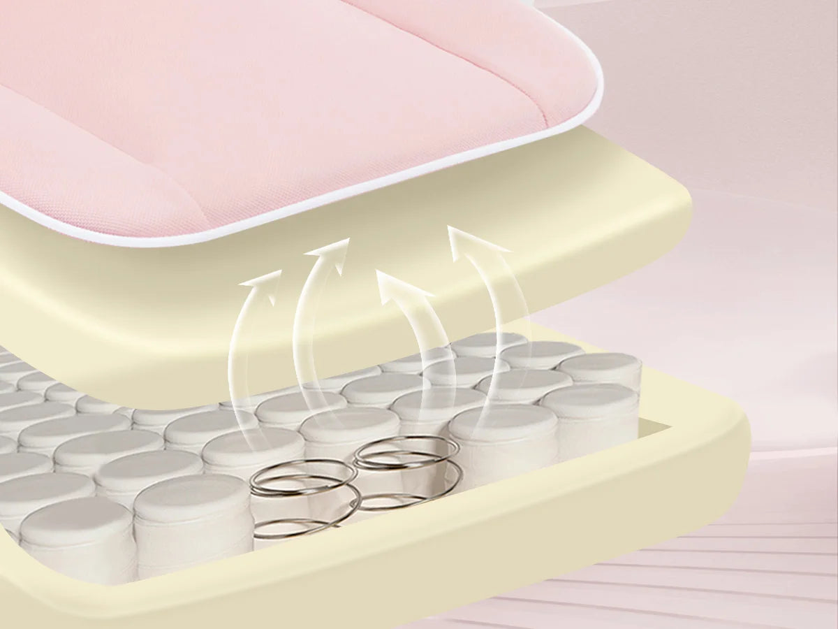 WOLTU Ergonomischer Gaming-Stuhl, Bürostuhl mit hoher Rückenlehne, Drehsessel mit Fußstütze und höhenverstellbarem Computerstuhl für die Lendenwirbelsäule