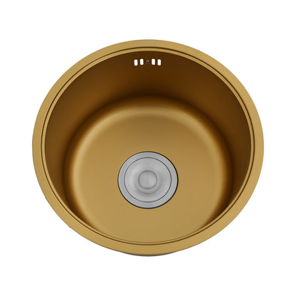 Runde Küchenspüle, Küchenspüle, Einzelschüssel, Spüle, Küchenspüle