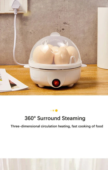 110V/220V Multifunctional Electric Egg Boiler Double Layers Egg Cooker Mini Steamer Poacher Kitchen Cooking Breakfast Machine.