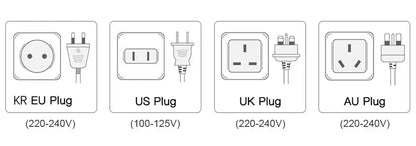 8 in 1 Professional Folding Hair Dryer Airwrap High Speed 110000rpm Blow Dryer Automatic Curling Iron Salon Hair Styling Tools.