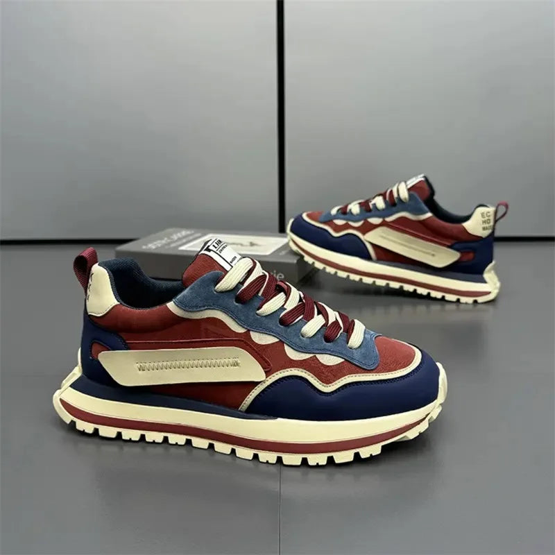 New Men's Sneakers Luxury Designer Casual Shoes for Men Platform Running Shoes Fashion High Quality Sports Shoes Tenis Masculino.