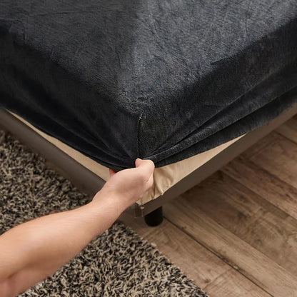 MAXSHARER Earthing 180*200*30cm fitted sheet Organic cotton with Conductive silver fiber Grounding bed sheet for Nature Wellness