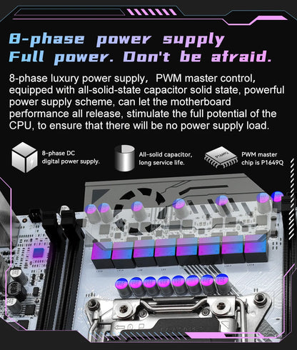 MACHINIST New upgrade X99 Gaming Motherboard LGA 2011-3 cpu C612 Chip Supports TPM2.0 Four Channel DDR4 NVME/WIFI M.2 Interface.