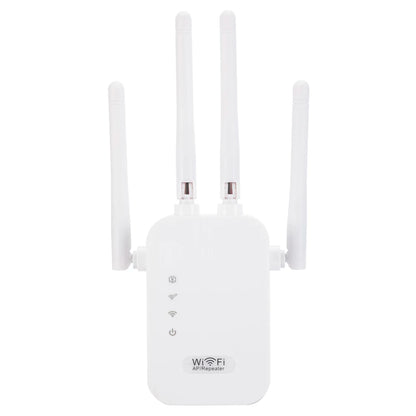 1200Mbps WiFi Signal Booster Wireless WiFi Repeater with WAN/LAN Port Dual-Band 2.4/5G WiFi Signal Amplifier WIFI Range Extender