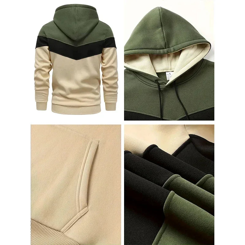 Mens Tracksuit King Printing Sports Suit Sports Hoodie+Pants 2 Piece Suit Casual Sweatshirt Suit Jogging Men's Splicing Clothing.