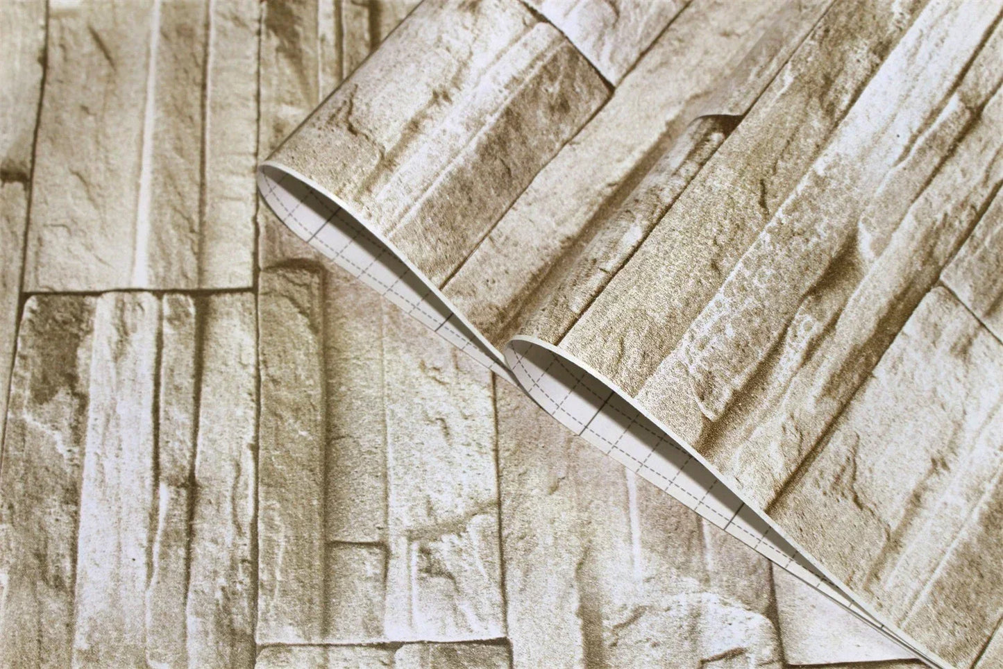 Stone Peel And Stick Wallpaper Faux Brick Vinyl Self-adhesive 3D Wallpaper For Bedroom Living Room Walls Home Decoration Sticker