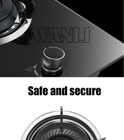 4.0KW Household Single-Burner Gas Stove/Desktop Embedded Dual-Purpose Natural Liquefied Gas Stove /Electronic Pulser.