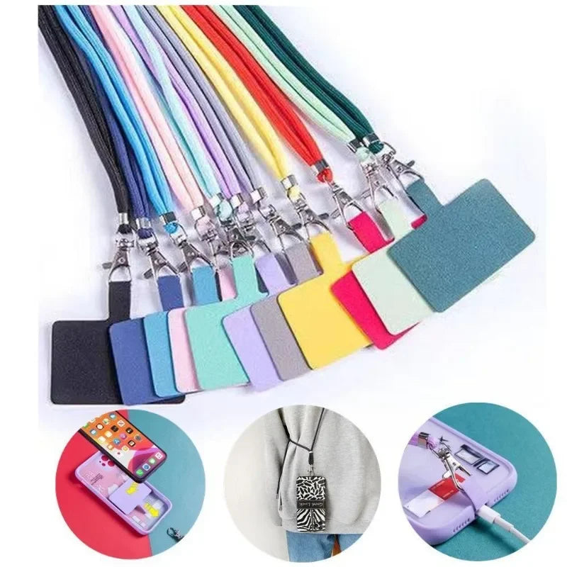 Universal Phone Lanyard Adjustable Detachable Neck Cord Lanyard Strap Phone Safety Tether For All Mobile Phones And Case Straps.