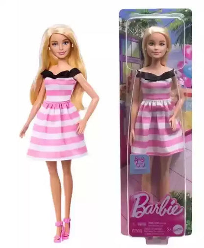 Genuine Barbie Dolls Brand Assortment Fashionista Girl Fashion Doll Princess Toys For Girls Bonecas Barbie Doll Birthday Gifts.
