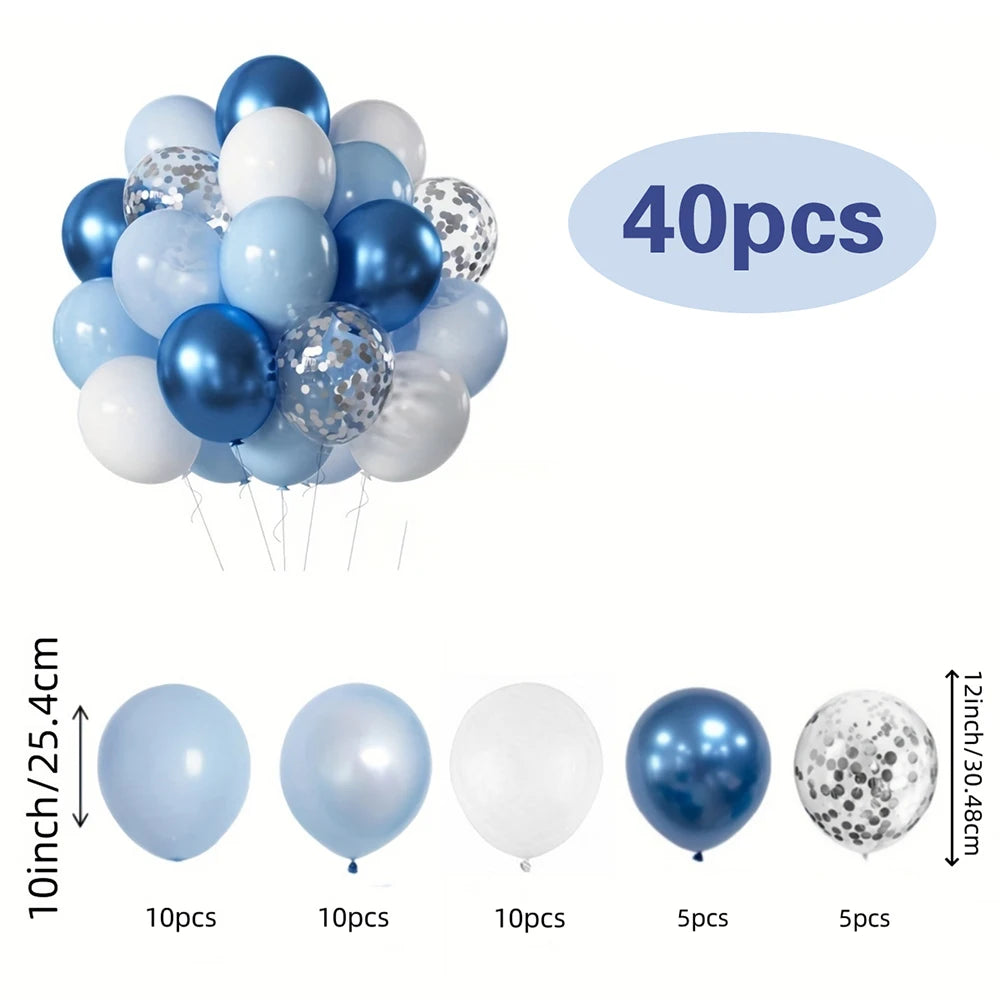 40 Stück rosa Luftballons, Macaron-Party-Luftballons eignen sich zum Dekorieren von Abschlusszeremonien, Ostern, Hochzeiten, Geburtstage, Brida.