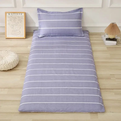 WASART Fully enclosed with zipper mattress protector cover geometric printed baby couple single double bed sheet protection pad