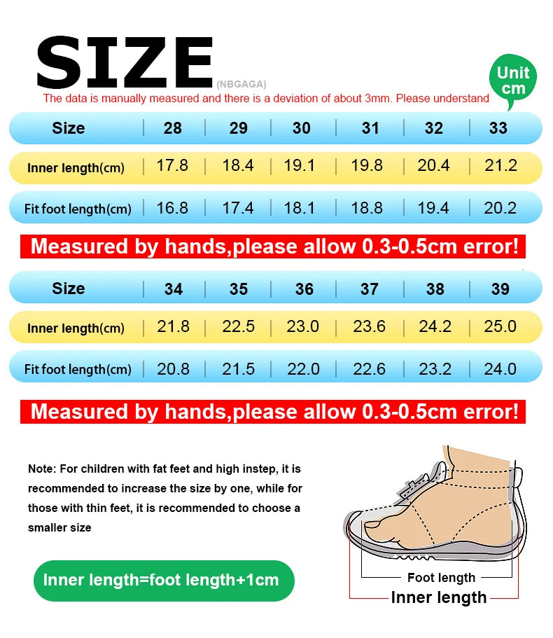 Children's Fashion Sports Shoes Breathable Student Black School Walking Shoes Anti-skid Boys& Girls Casual Running Sneaker.