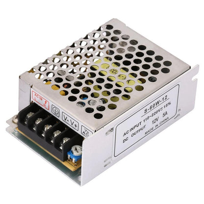 12V 5A Switching Power Supply 60W Switch Power Supply 220 AC To 12V DC.