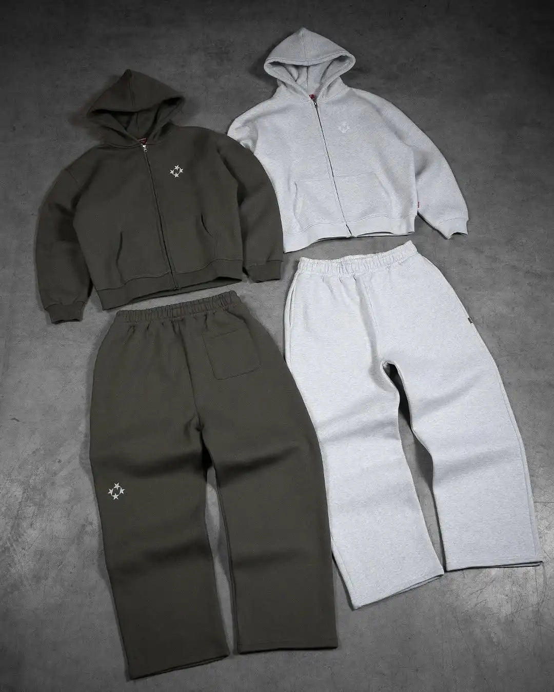 American Retro Letter Sweatshirt and Jogger Set Y2K Fashion Hoodie Casual Loose Winter Trendy Outfit for Men and Women Clothing.