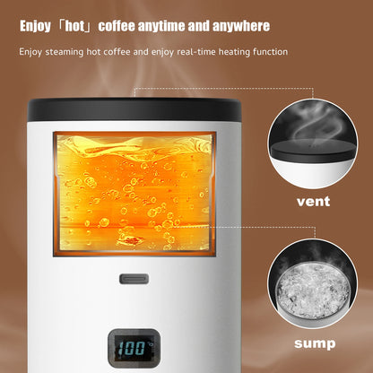 Portable Electric Coffee Maker 3-in-1 Capsule Coffee Grinder Travel Coffee Espresso Maker for Car and Home Camping.