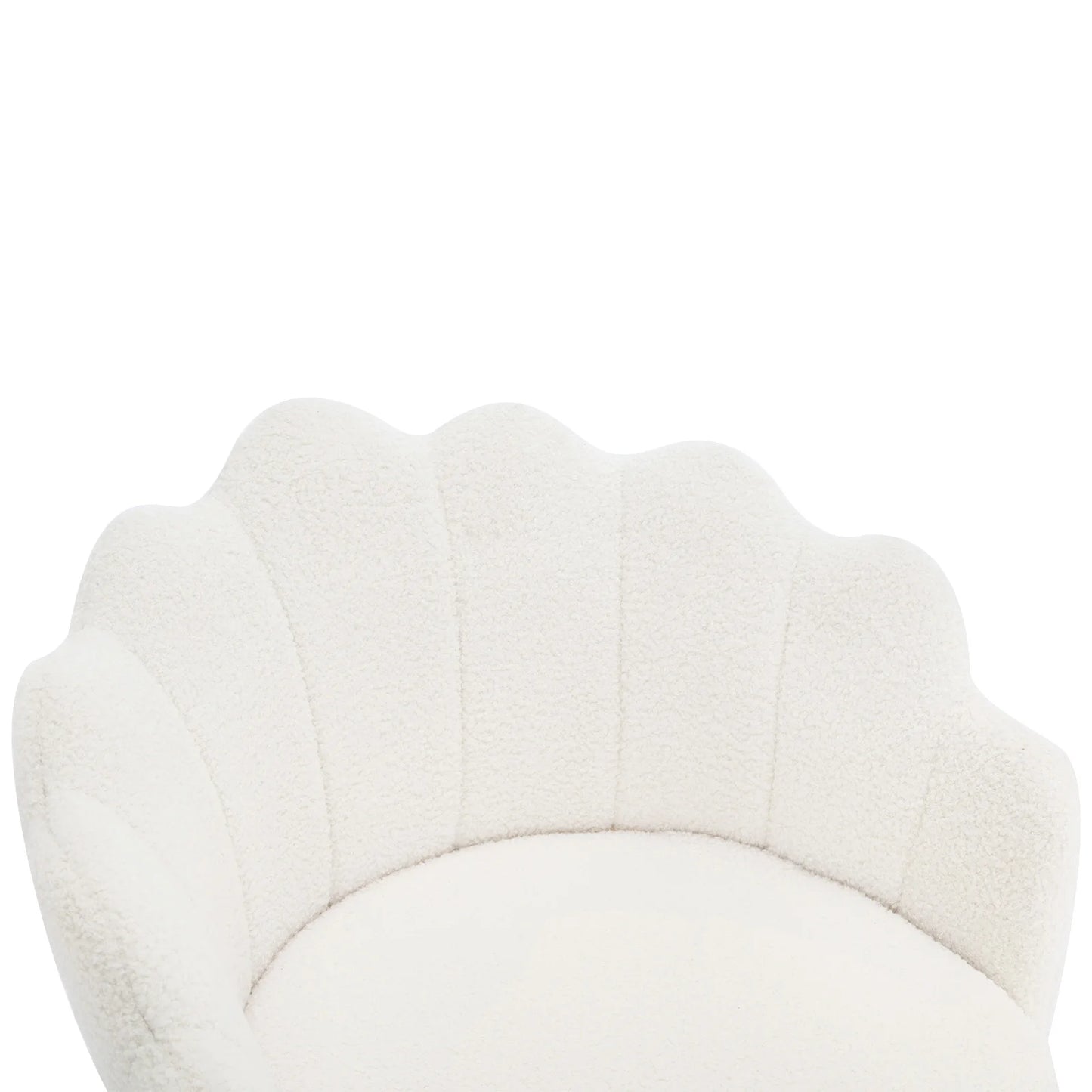 WOLTU Höhenverstellbarer, ergonomischer Schreibtischstuhl, Drehstuhl mit Rollen, Gaming-Schminkstuhl, Lordosenstütze für das Heimbüro