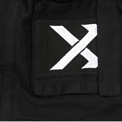 11 BYBB'S DARK Tactical Functional Cargo Pants Men Multi-Pocket Joggers Trousers 2023 Detachable Hip Hop Streetwear Pant Black.