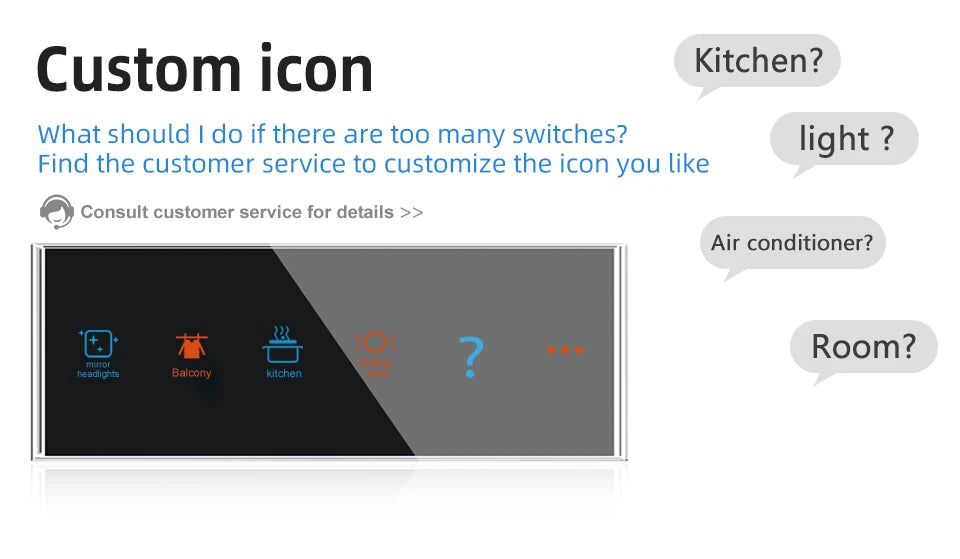 SRAN Smart Switch mit Wandsteckdose 16A EU, Tuya Smart Life Home Touch Sensor WiFi Lichtschalter Weiß.