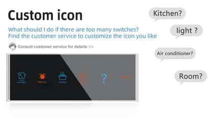 SRAN Smart Switch mit Wandsteckdose 16A EU, Tuya Smart Life Home Touch Sensor WiFi Lichtschalter Weiß.