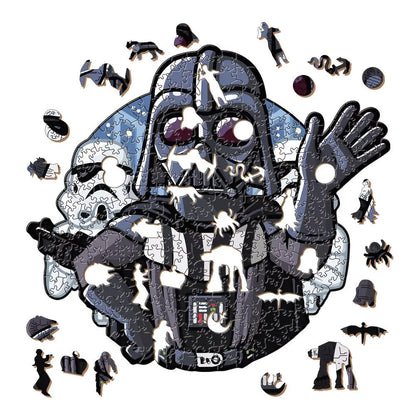 Movie Characters Wooden Puzzle Film Star Wood Jigsaws 2D Magic School Badge Character Jigsaw Toys for Kids.