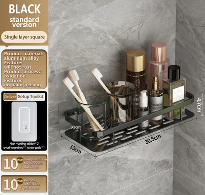 Yun jie ya Free Punch Bad Lager regal Kleiderbügel WC Eck regal Veranstalter Wand Dusch regal Wohn accessoires