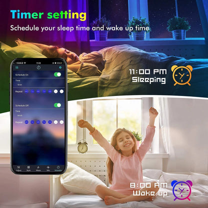 LED-Streifenlichter, 10 m, 20 m, 30 m, Musik-Synchronisierung, RGB-LED-Streifen, Klebeband, Lichter für Zimmer, Zuhause, Party, Dekoration, TV-Hintergrundbeleuchtung, flexibles Band.