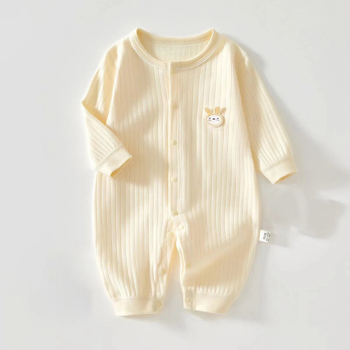 Frühling und Herbst 0-12 Monate Baby Strampler Hochwertige Neugeborene Mädchen Jungen 100 % Baumwolle Kleidung von Langarm Säuglingskleidung.