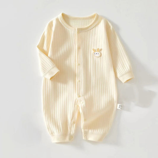 Frühling und Herbst 0-12 Monate Baby Strampler Hochwertige Neugeborene Mädchen Jungen 100 % Baumwolle Kleidung von Langarm Säuglingskleidung.