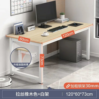 Hochwertiger, langlebiger Computertisch, Desktop-Tisch für Zuhause, Schlafzimmer, moderner, einfacher Mietisch, Studenten-Studientisch, langer Streifen