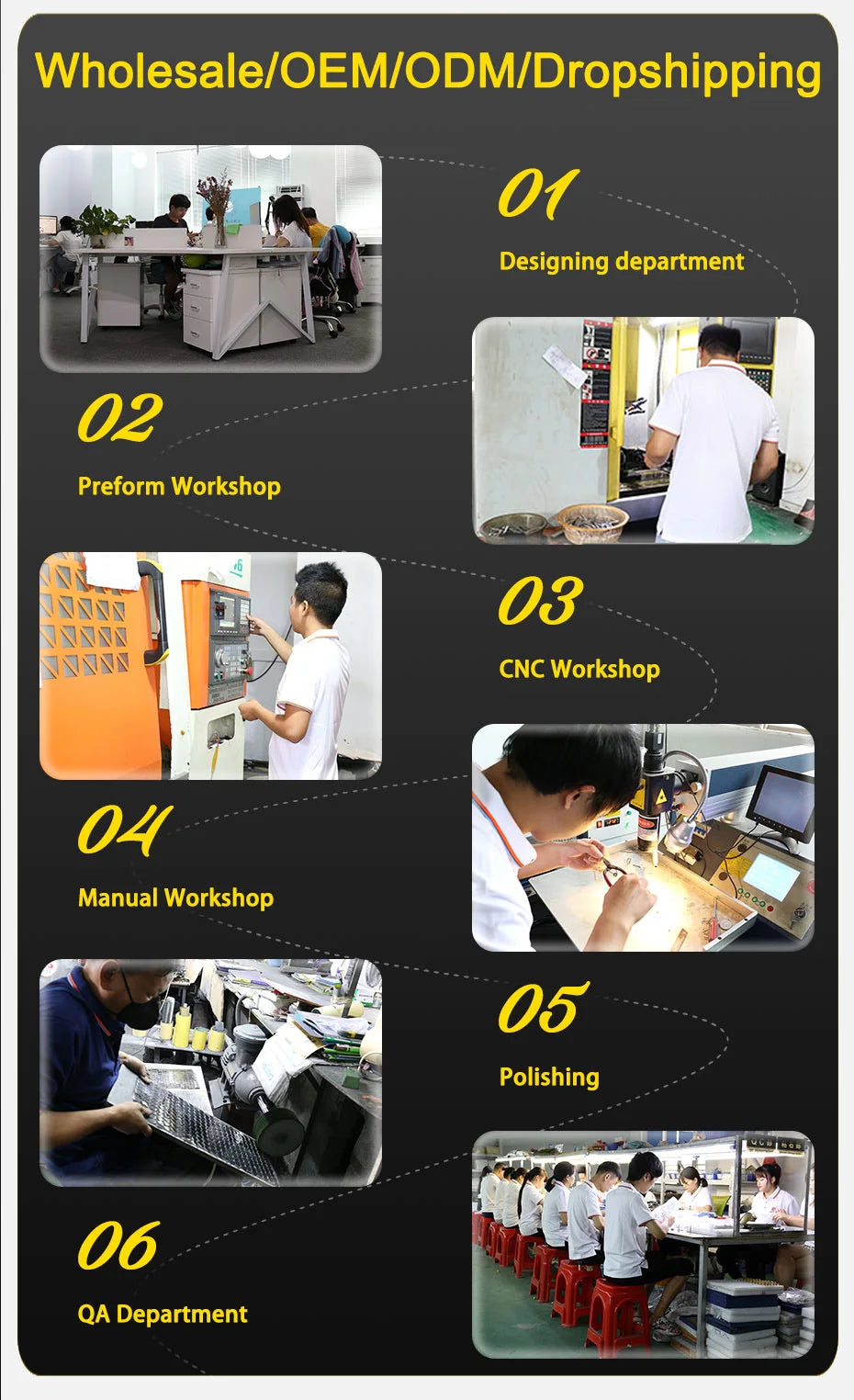 Vnox 6mm Flat Cuban Chain Bracelets for Women Girls, Macrame Edge Curb Links Bracelet,Gold Plated Stainless Steel with K18 Stamp.