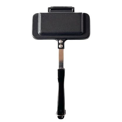 Hot Dog Toaster Non Stick Aluminum Alloy Double-Sided Sandwich Pan Bread Toast Breakfast Machine Double-Sided Sandwich Fry Pan.