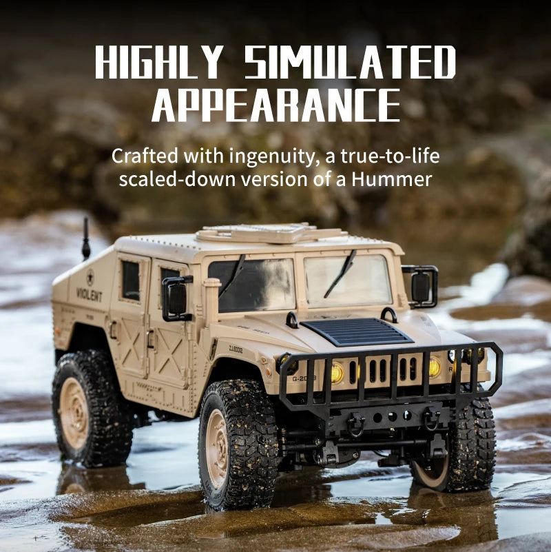 2.4G 1:14 RC Crawler 4WD Remote Control Car Simulation Military Model JJRC C8835 RC Car Offroad Climbing Vehicle Toys Gifts.