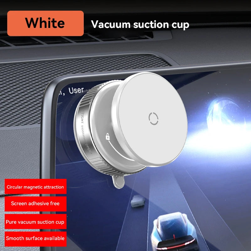 Xiaomi Magsafe Car Phone Holder Suction Cup Vacuum Magnetic Phone Stand 360° rotatable and Foldable Suction Cup Phone Holder.