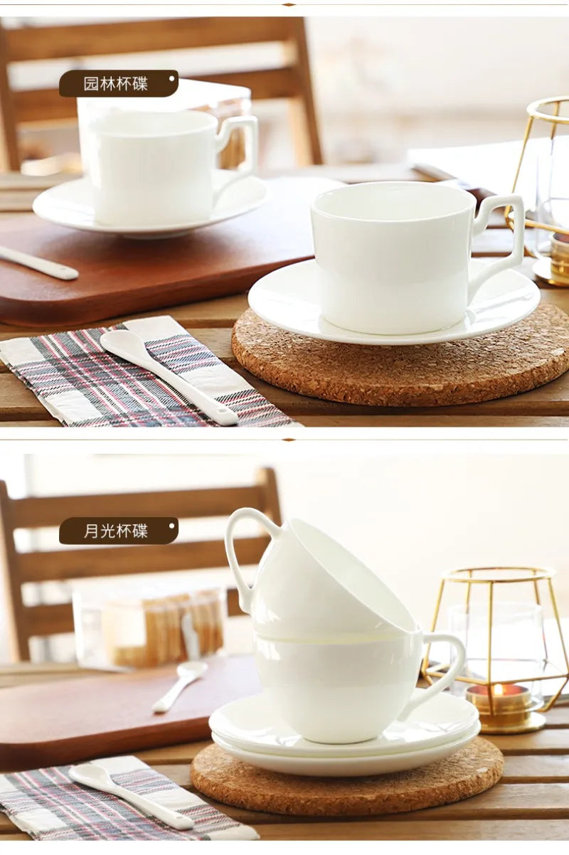 Plain white quality bone china tea cups set, ceramic coffee cup, japanese coffee cup, porcelain turkish coffee cups, originales