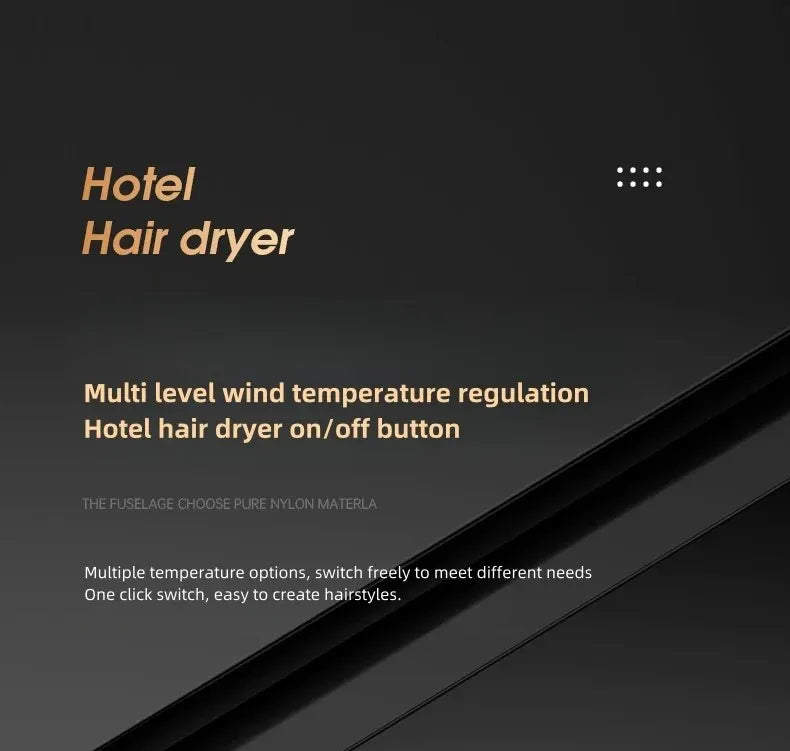 220V wall mounted Hotel Hair Dryer for Bathroom,Restroom Professional Blow Dryer,with Stand Rack,Specialised Motor for Hotel