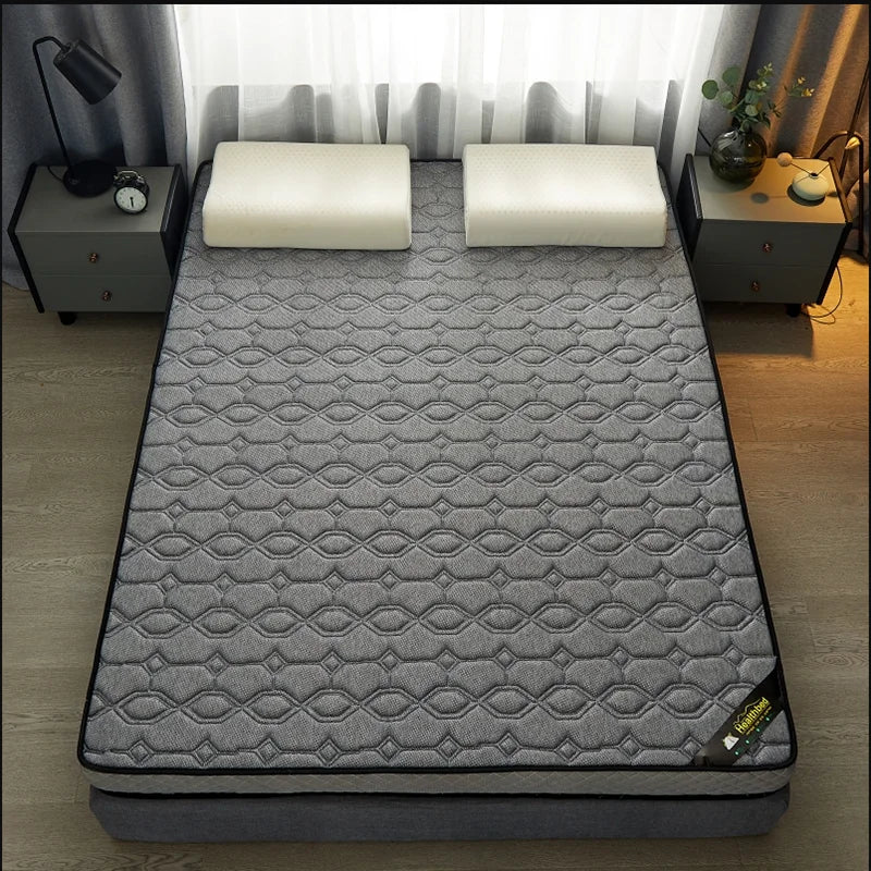 Latexmatratzen für zu Hause, Tatami-Matten, gepolstert zur Miete, dünne Polster für Einzel- und Doppel-Studentenwohnheime, verdickt