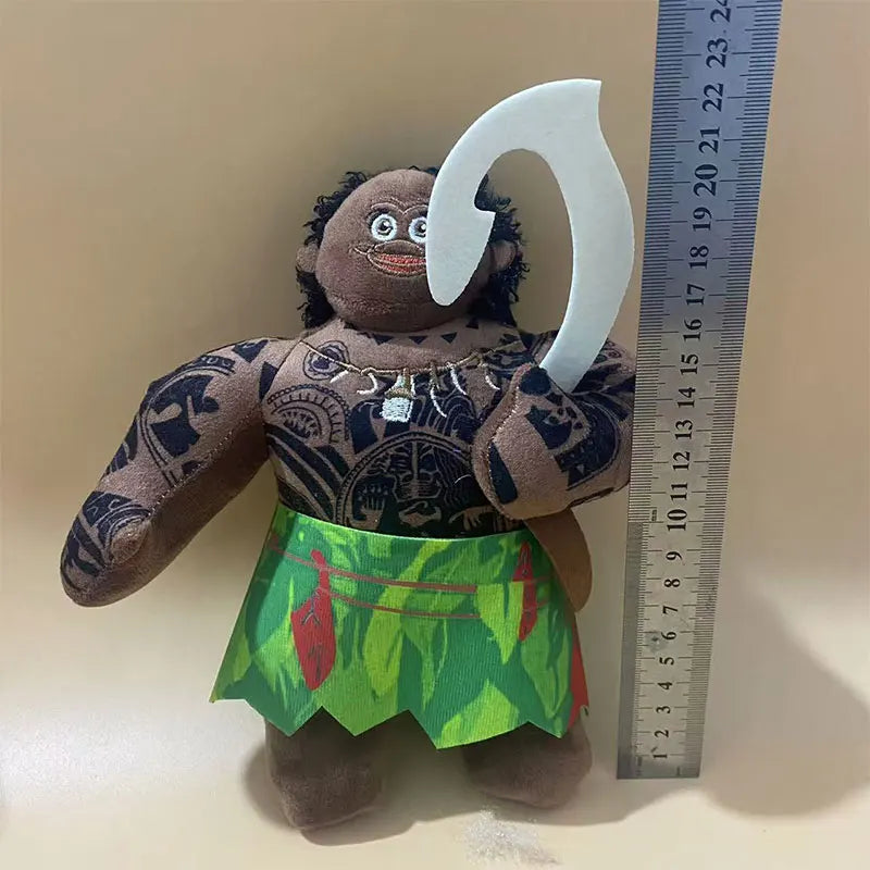 New Disney Movie TV Moana 2 Plush Pet Pig Pua Maui Heihei Stuffed Animals Cute Vaiana Cartoon Plush Toy Dolls Birthday Xmas Gift.
