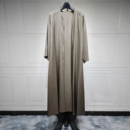 Ähnliche Baumwolle Leinen Batwing Kimono Abaya Dubai Islam Muslimischen Kleid Für Frauen Kebaya Kaftan Robe Musulmane Kaftan Marocain Femme.