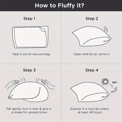 One piece set standard white high rebound pillow cushion core sofa car seat home interior decoration pillow 30x50cm.