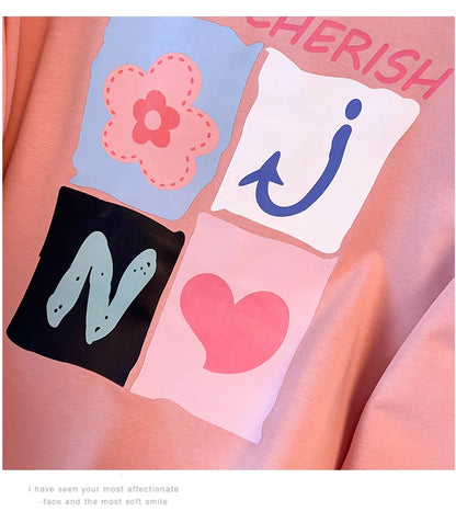 175kg plus size Damen büste Frühling Herbst lose Langarm bedrucktes Sweatshirt Top schwarz rosa 6xl 7xl 8xl 9xl 10xl 11xl.